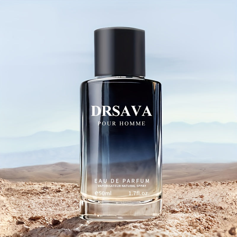 50ml x 2pcs - Intensely Invigorating Mens Fougere Eau De Parfum - Timeless, Long-lasting Fragrance with Lush Fougere Notes - Ideal for Dating, Daily Wear & Unforgettable Gifting