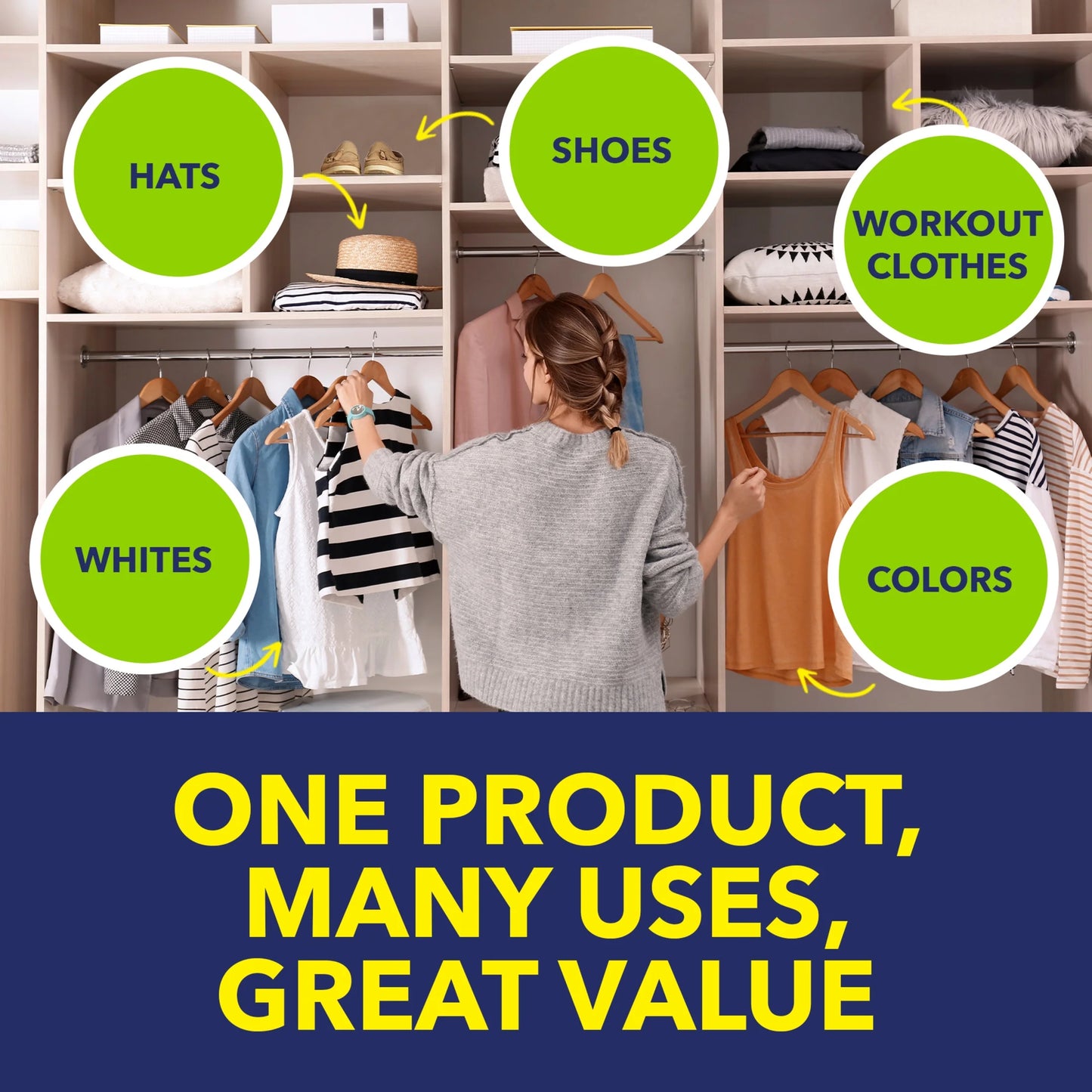 Free Versatile Home and Laundry Stain Remover Powder, No Dyes or Perfumes, 3 Lb