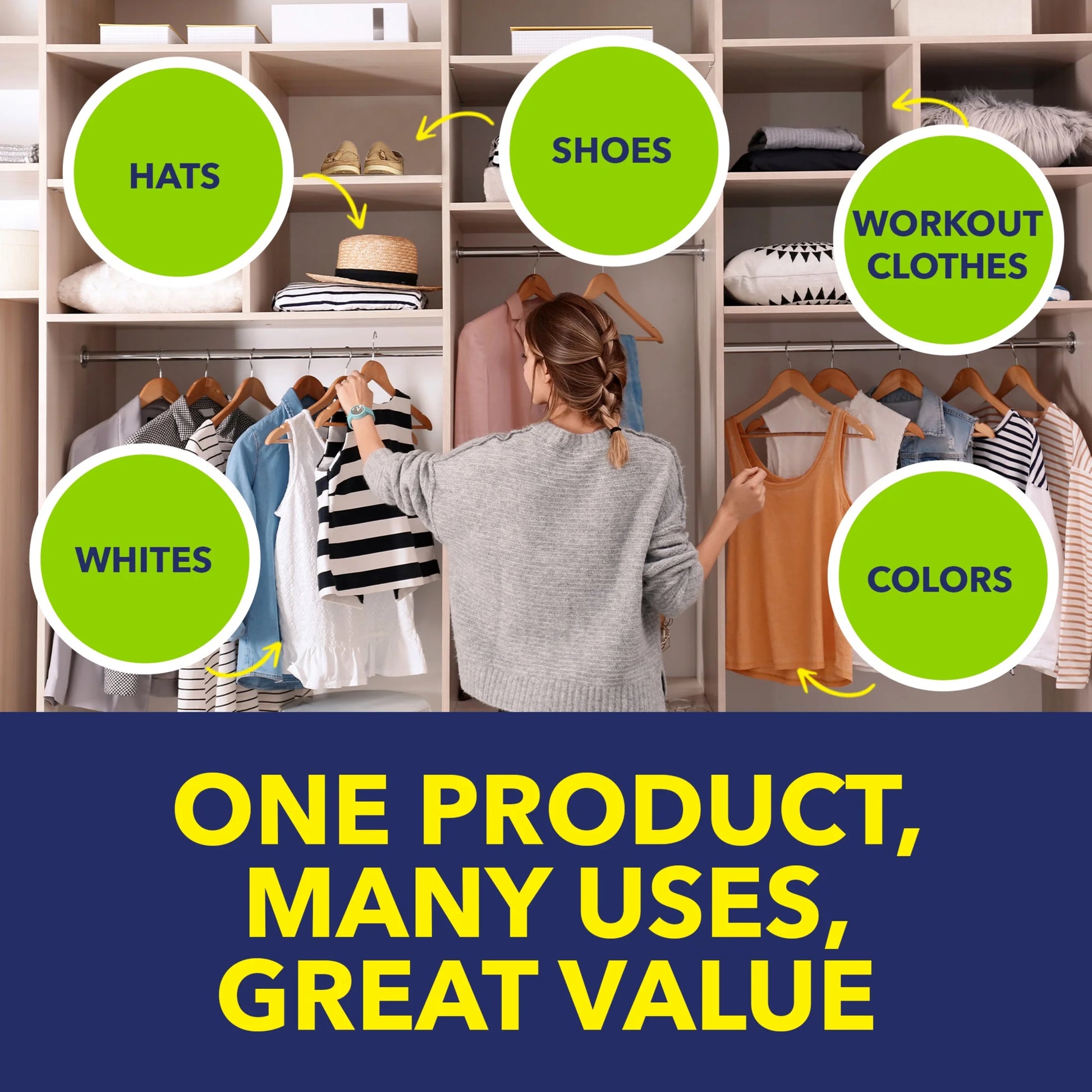 Free Versatile Home and Laundry Stain Remover Powder, No Dyes or Perfumes, 3 Lb