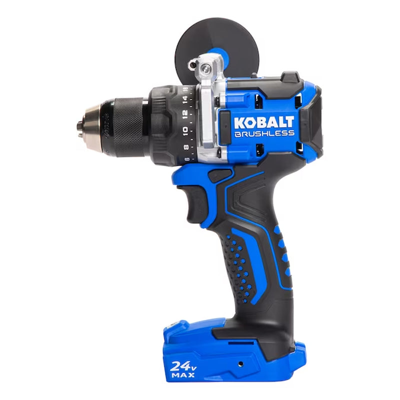24-Volt 2-Tool Brushless Power Tool Combo Kit with Soft Case (1-Battery Included and Charger Included)