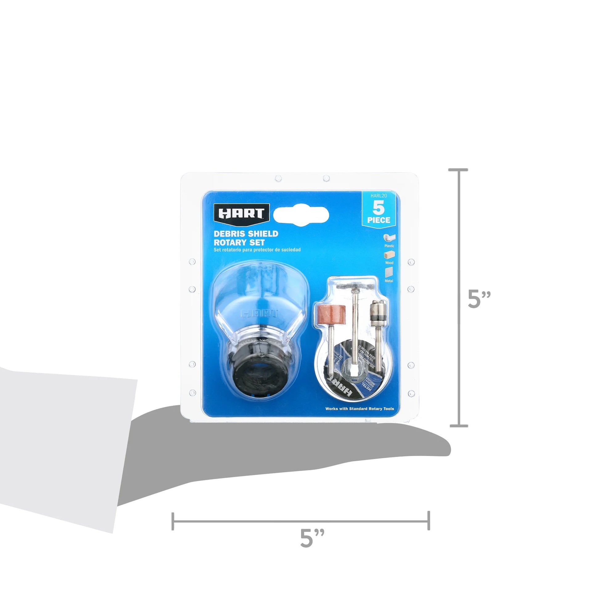 Debris Shield Rotary Tool Accessory Kit