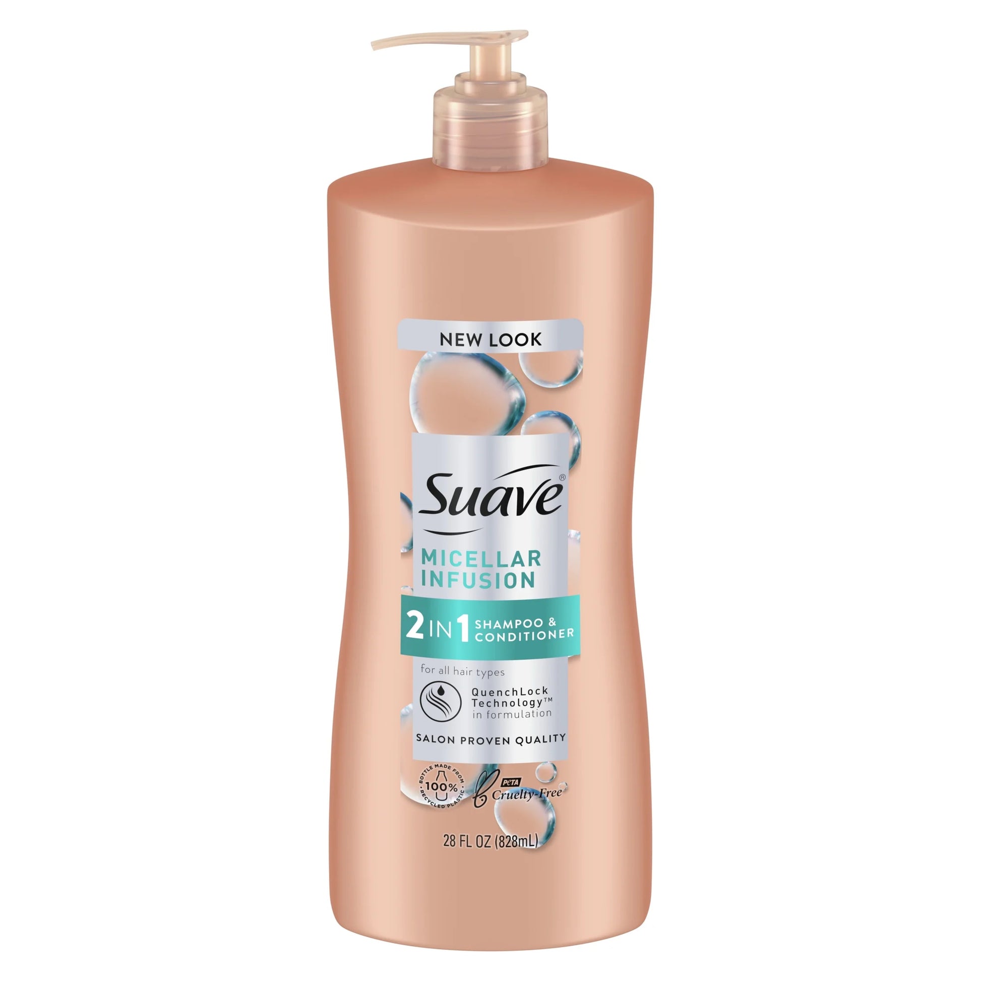 Professionals Micellar Infusion 2-In-1 Shampoo & Conditioner, Moisturizing, All Hair Types, 28 Fl Oz