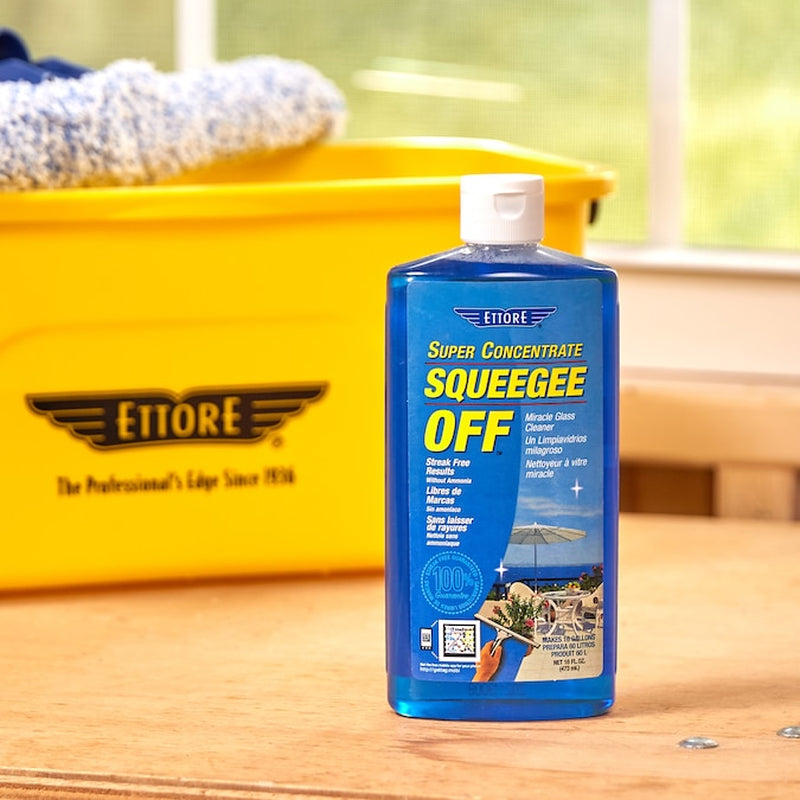 Squeegee off 16 -Fl Oz Pour Bottle Glass Cleaner
