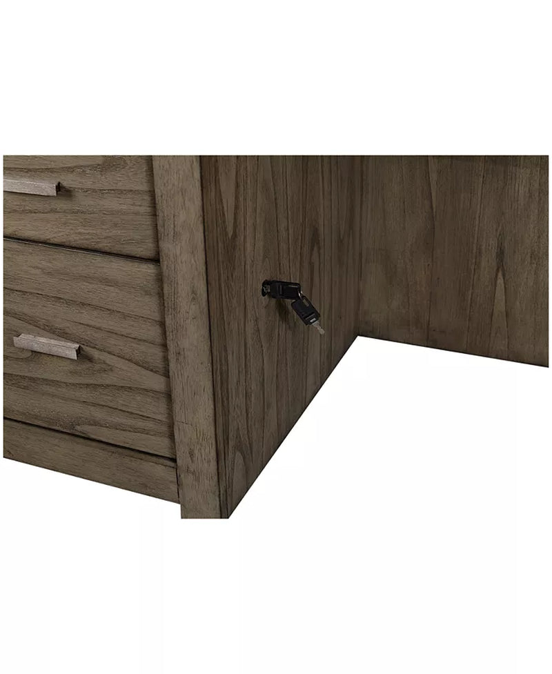 CLOSEOUT! Modern Loft 2PC Credenza Set (Credenza and Hutch)