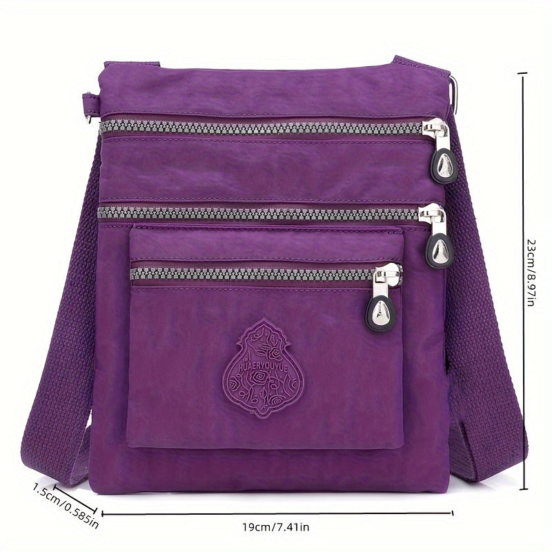 Women's Small Bag Casual Lightweight Travel Close-Fitting Coin Purse Nylon Cloth Small Bag