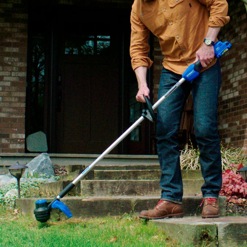 24-Volt Cordless Battery String Trimmer and Leaf Blower and 4 Ah (Battery Included) (Charger Included)