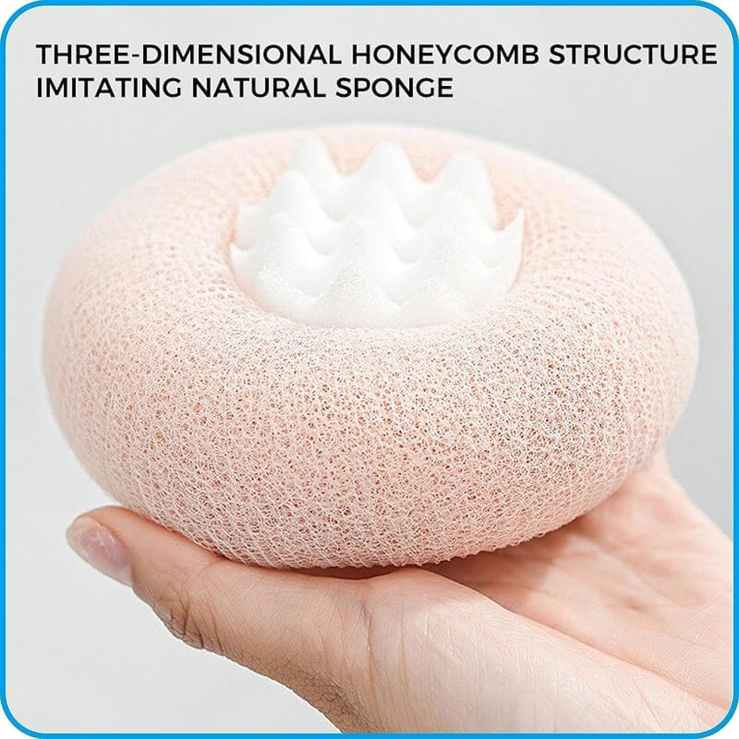 Super Soft Sunflower , 2024 2-In-1 Sunflower Bath Ball, Exfoliating Bath Sponge Cleaning Brush with Suction Cup, Shower Sponges (4Pcs)