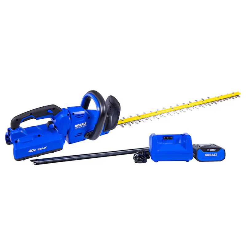 Gen4 40-Volt 24-In Battery Hedge Trimmer 2.0 Ah Battery Included , Charger Included