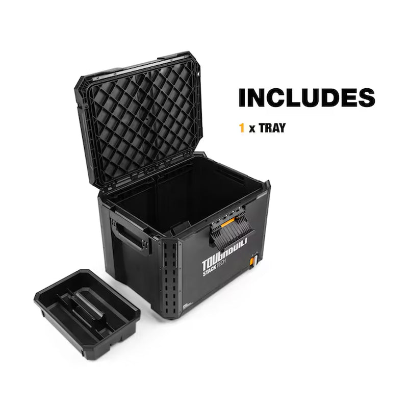 STACKTECH XL 21-In W X 15.6-In H X 16-In D Plastic/Metal Tool Box