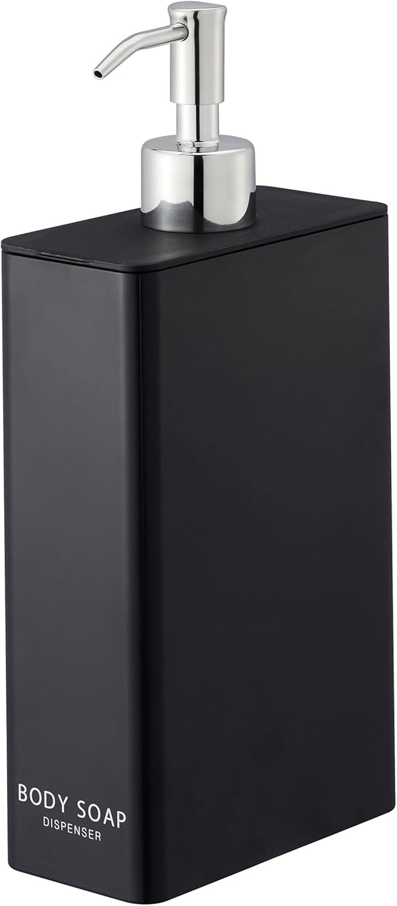 Tower Body Soap Dispenser Black Rectangular