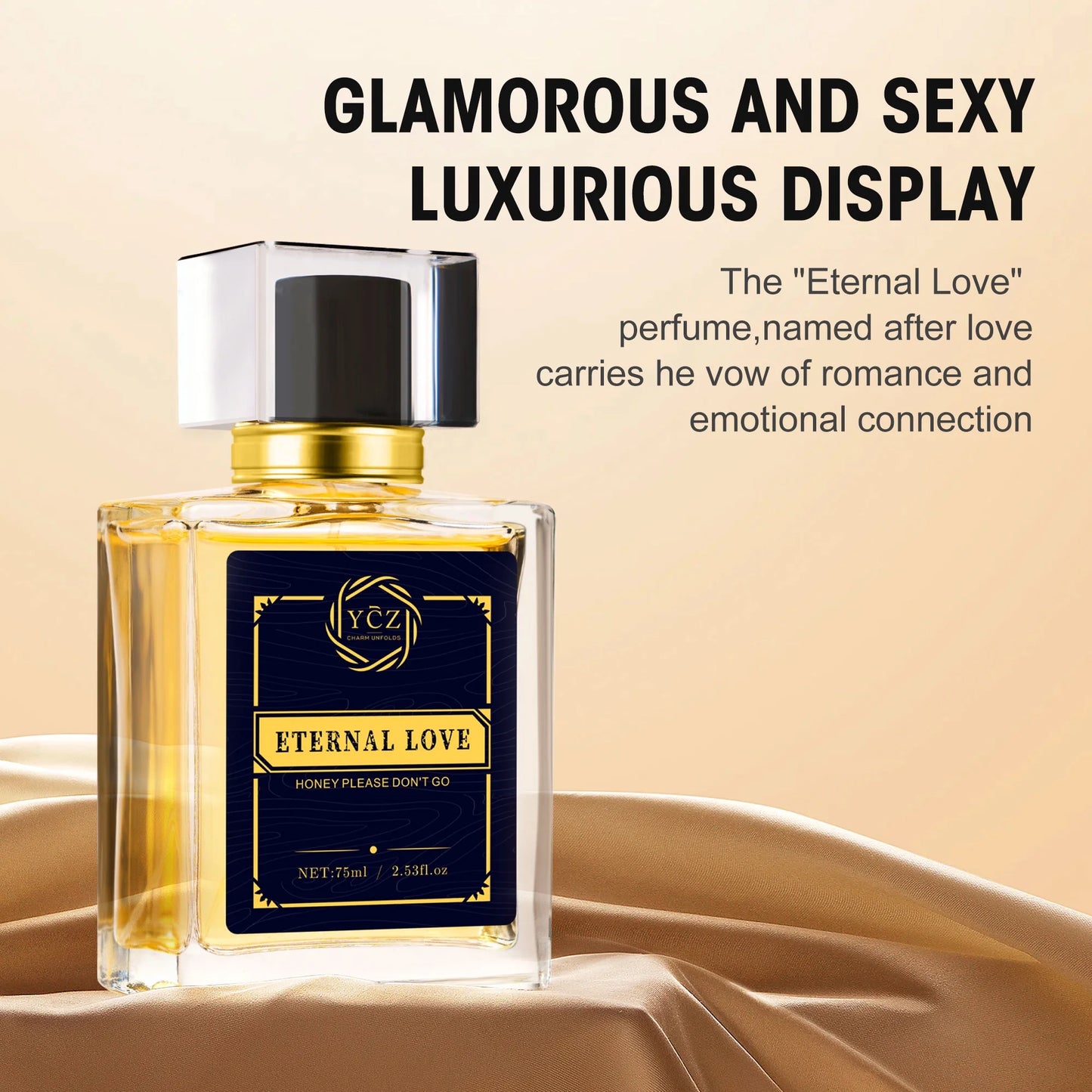 Carnival Perfume Men - Eternal Love Perfume 2.6Oz(75Ml). Carnival Cologne for Men. Spicy Wood Lasting Vanilla Fragrance-Ideal Men Perfumes for Special Occasions Daily Elegance
