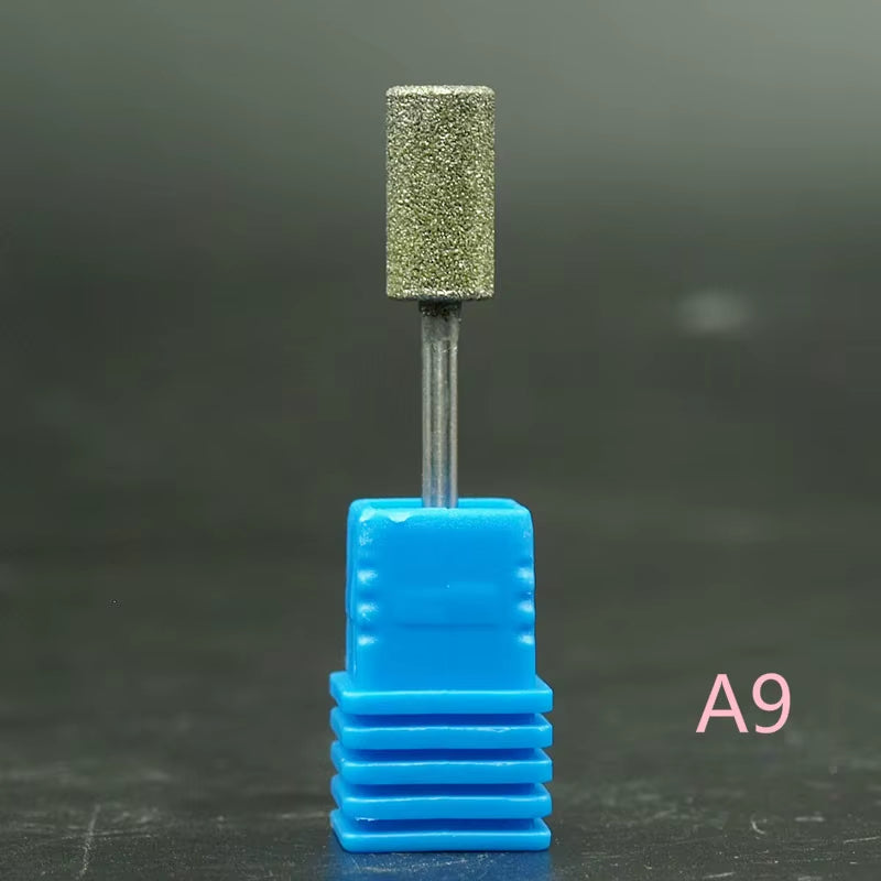 Easynail 3/32" Diamond Nail Drill Milling Nail Cutter Electric Nail Drill Bit for Manicure Drill Bits Accessories Nail Drill