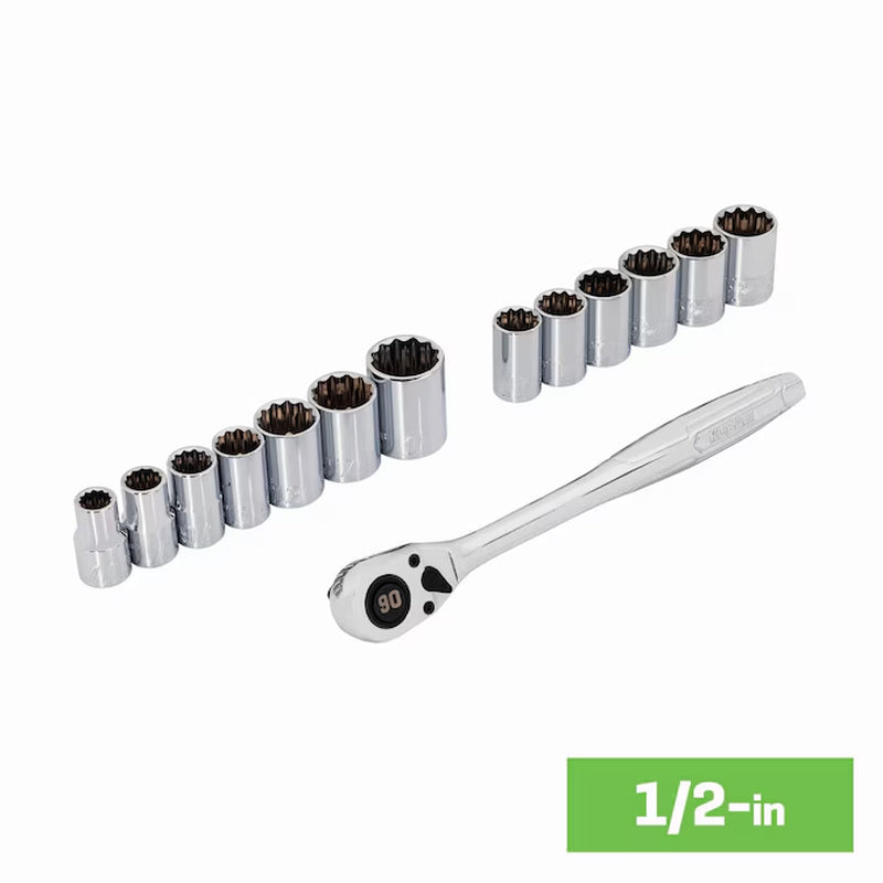 297 -Piece Standard (SAE) and Metric Mechanics Tool Set with Hard Case