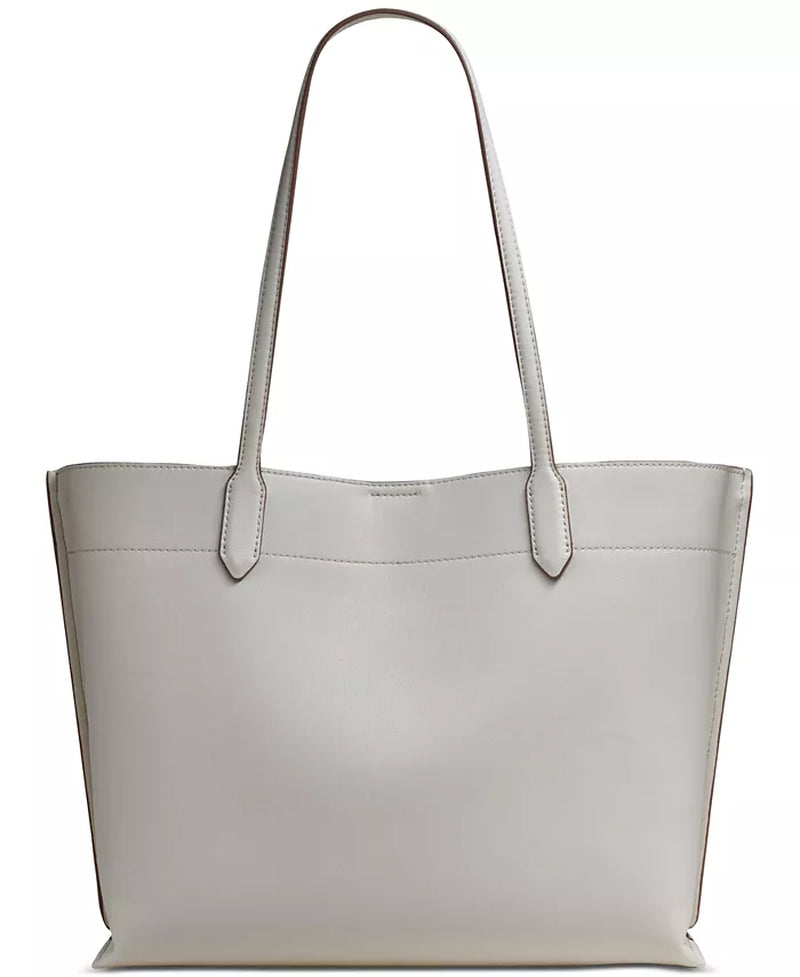 Bridgehampton Leather Turnlock Triple Compartment Tote