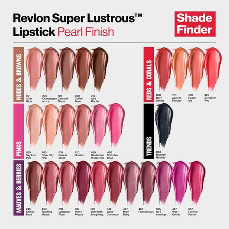 Super Lustrous 405 Silver City Pink Lipstick 0.15 Ounce Creamy Formula