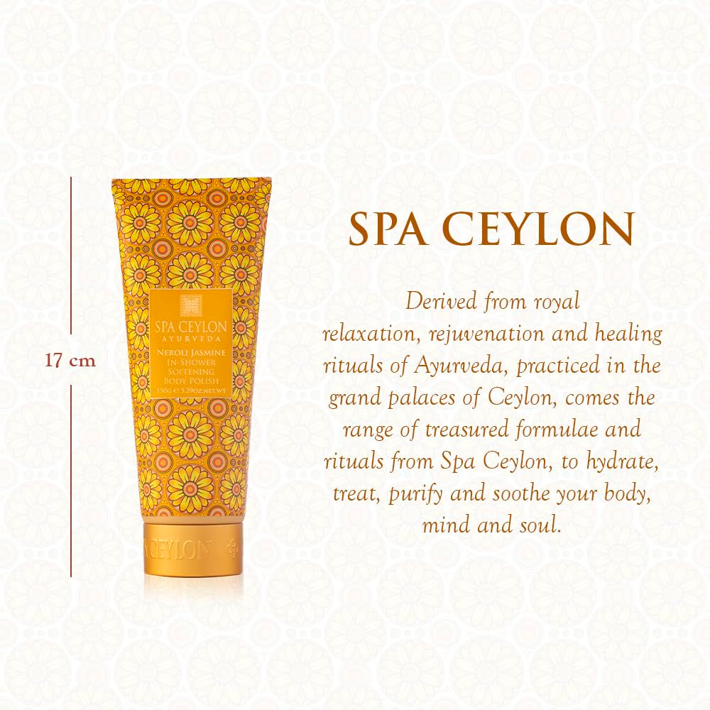 Neroli Jasmine In-Shower Softening Body Polish | Exfoliating Shower Scrub | Skin Smoothing Treatment