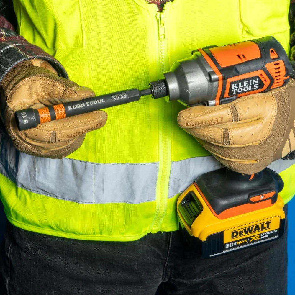 32950 Hollow Magnetic Color-Coded Ratcheting Power Nut Driver