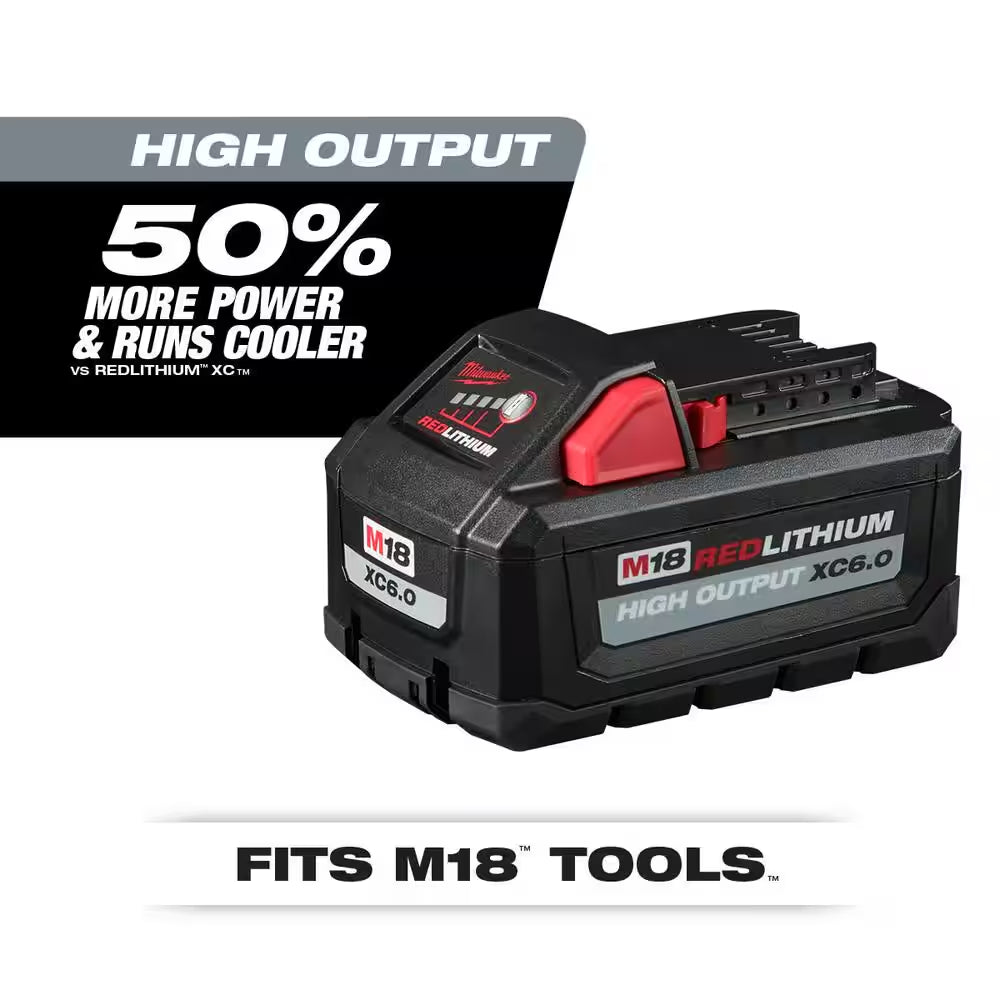 M18 18-Volt Lithium-Ion High Output Starter Kit with Two 6.0 Ah Battery and Charger