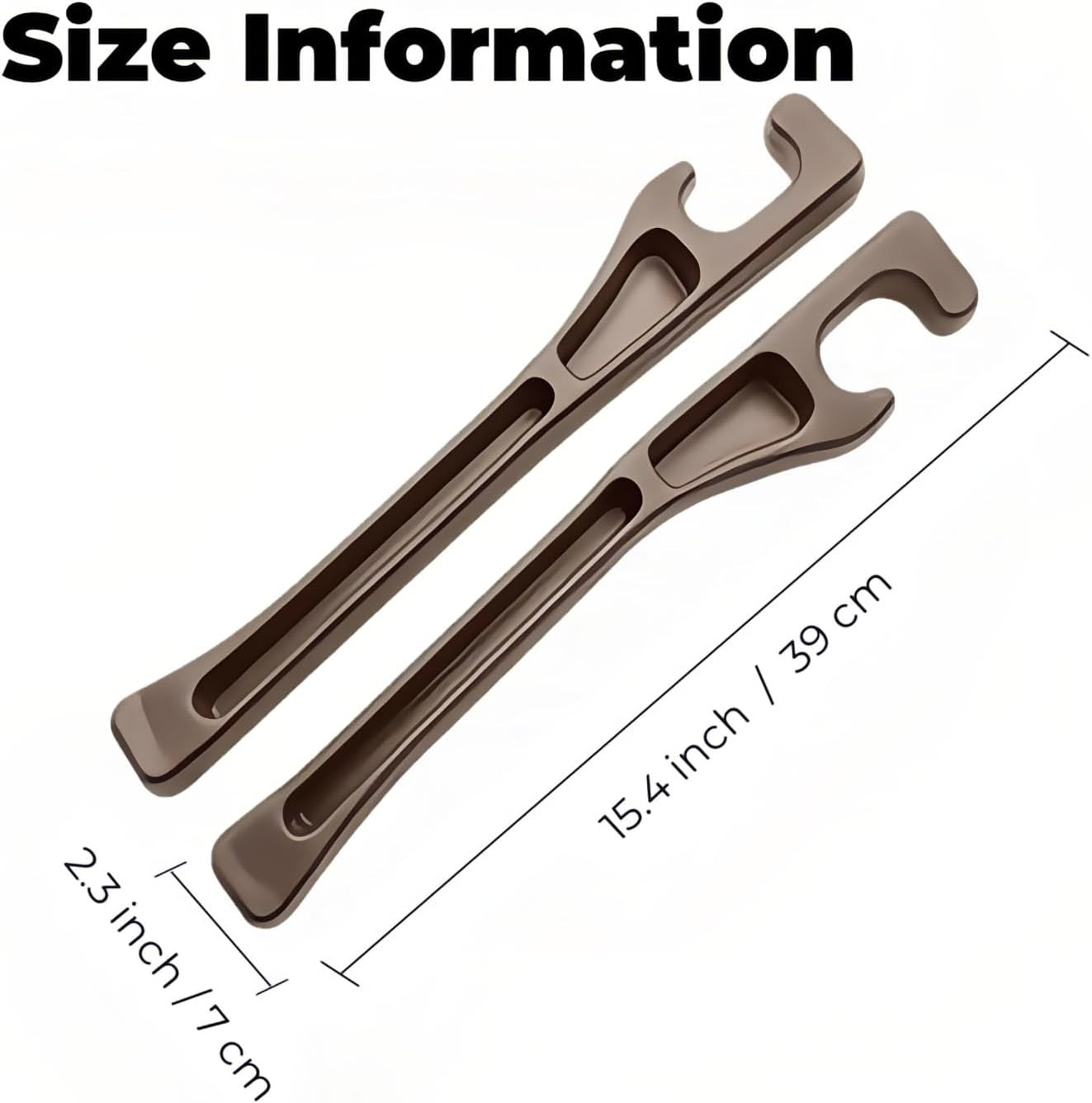 Car Seat Gap Filler, 2-Pack No-Drop Seat Side Gap Seam