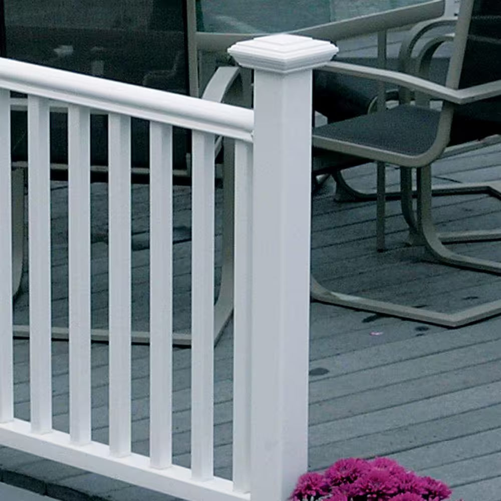 4 In. X 4 In. X 39 In. White Traditional Fence Post Jacket