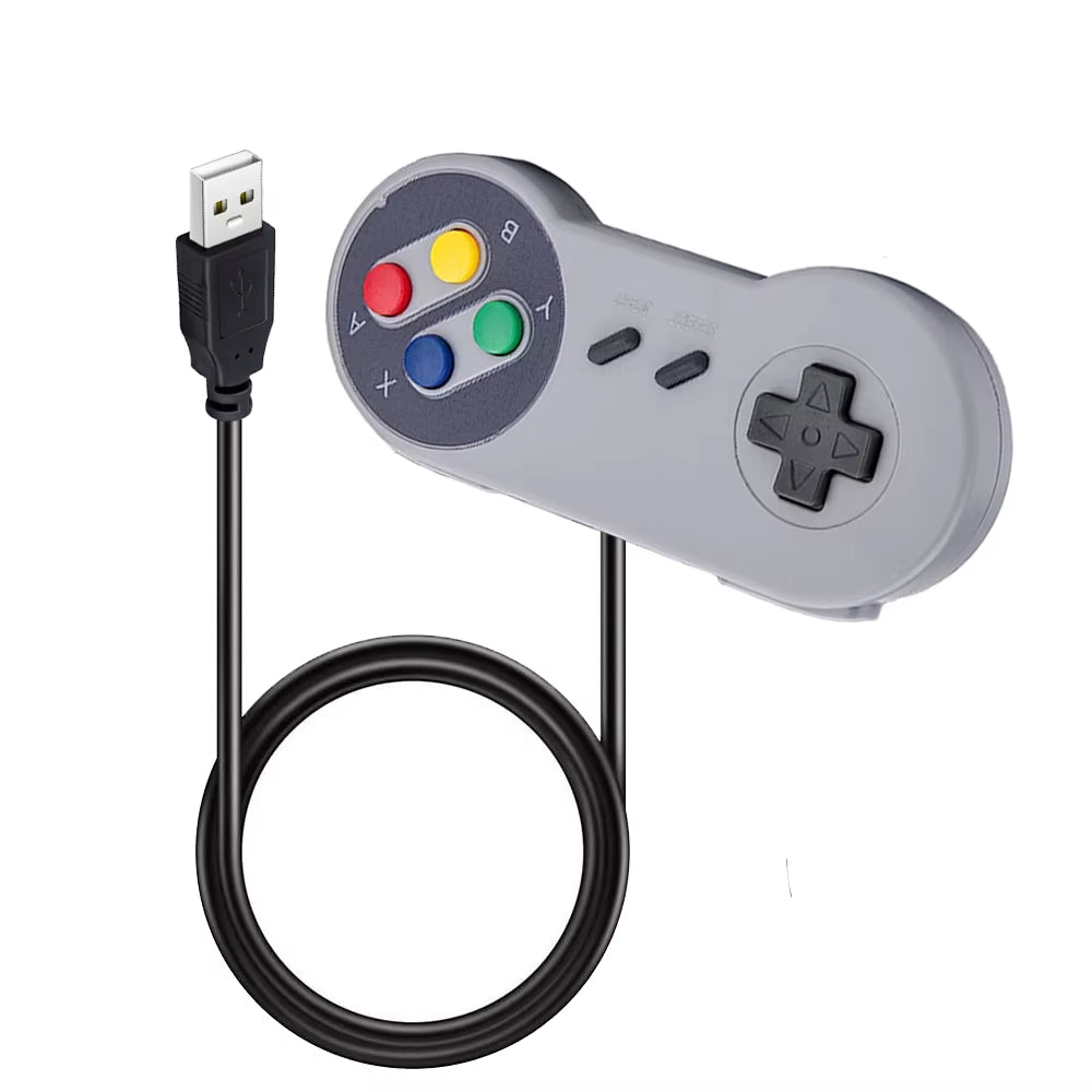 USB Controller Gaming Joystick Gamepad Controller for Vista/Mas OS Game Pad for Retropie System for Windows PC Control Gamepad