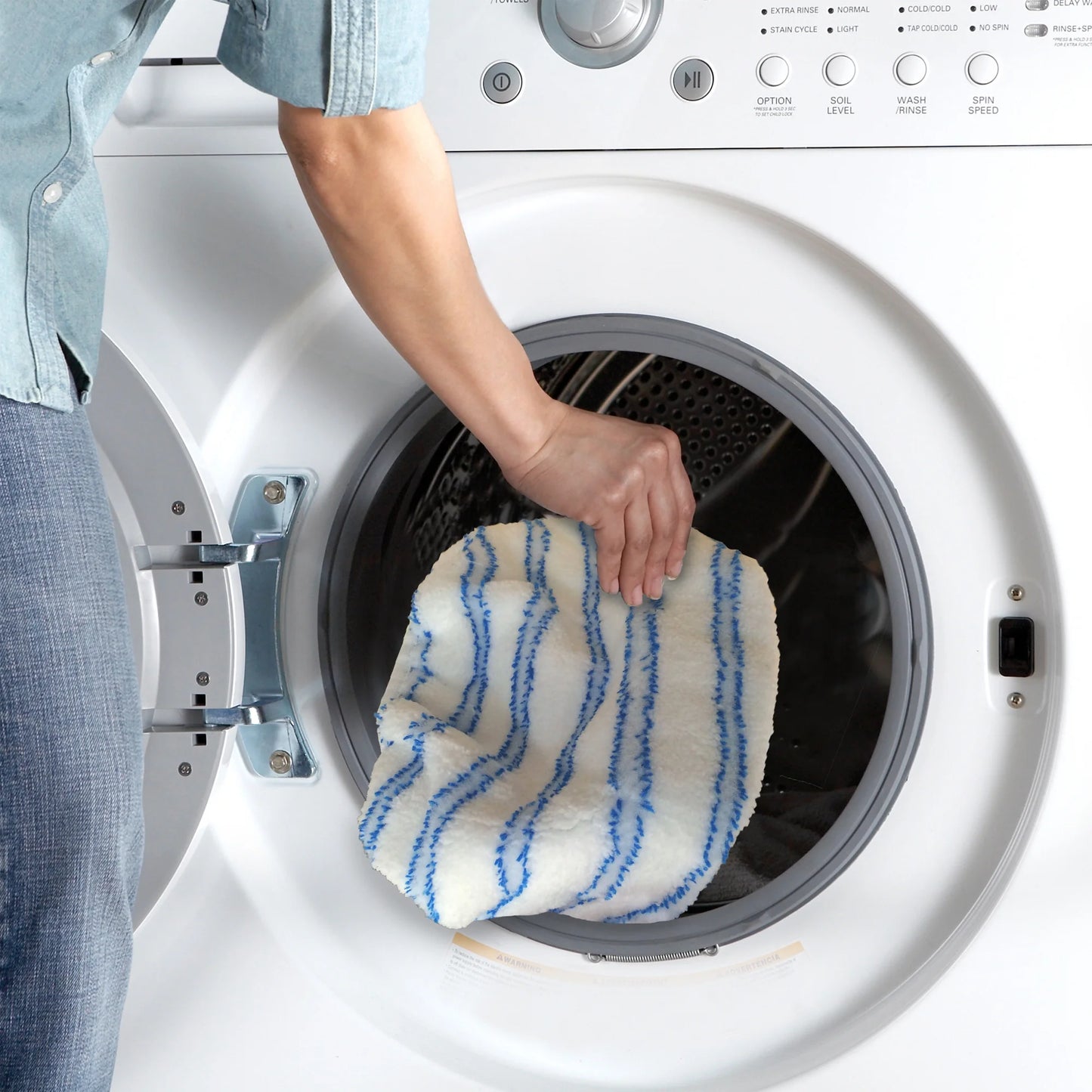 Commercial, Mop Head Replacement, Microfiber, White, 151198