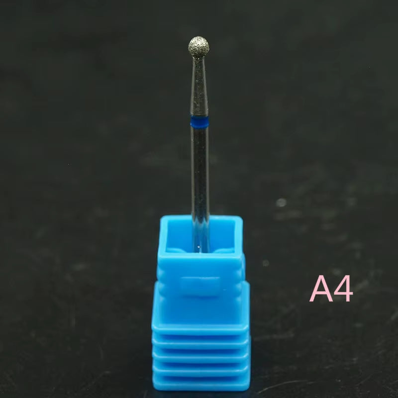 Easynail 3/32" Diamond Nail Drill Milling Nail Cutter Electric Nail Drill Bit for Manicure Drill Bits Accessories Nail Drill