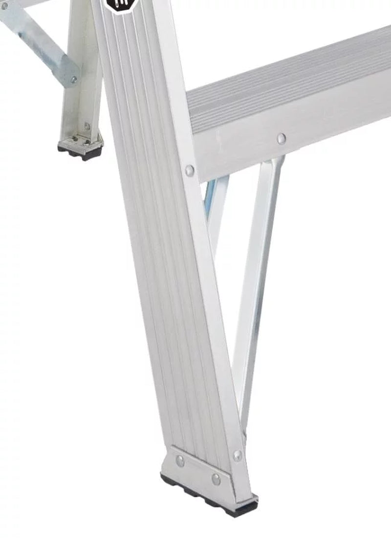 4' Aluminum Step Ladder, 250-Lb Capacity, W-2112-04S