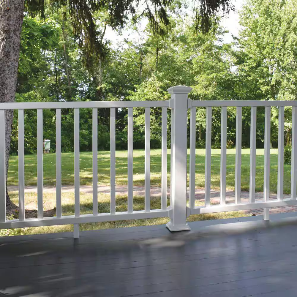 4 In. X 4 In. X 39 In. White Traditional Fence Post Jacket
