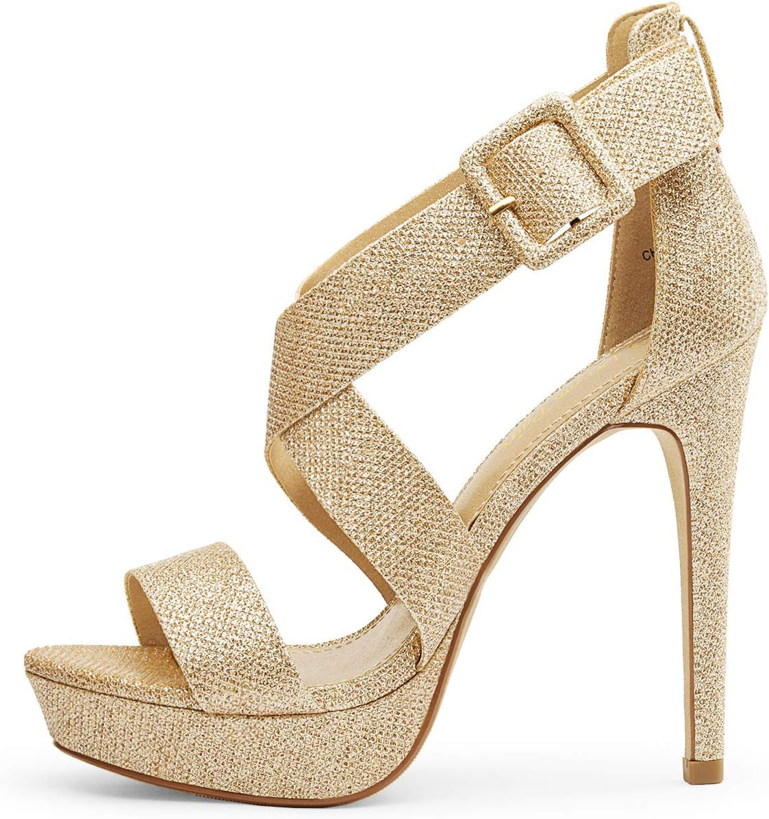 Women'S Open Toe High Stilettos Platform Party Pump Heel Sandals Charlotte