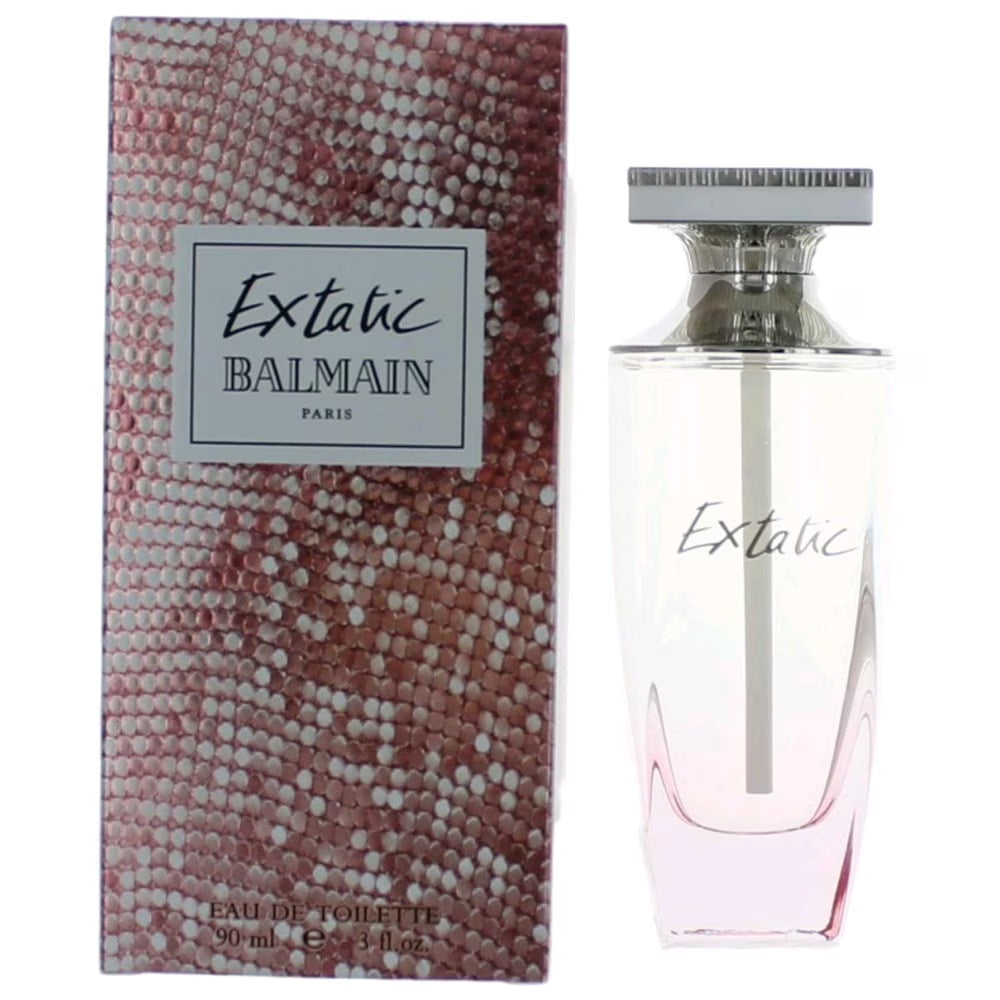 Extatic Balmain Eau De Toilette Spray for Women 3 Oz