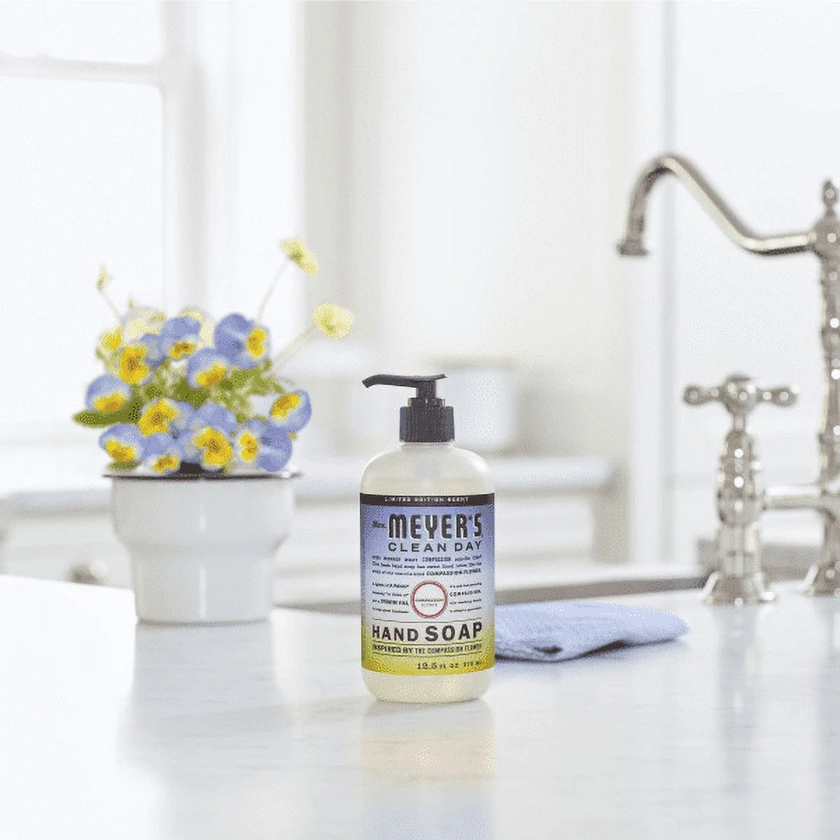 Mrs. Meyer’S Clean Day Liquid Hand Soap, Compassion Flower, 12.5 OZ (Pack of 4)