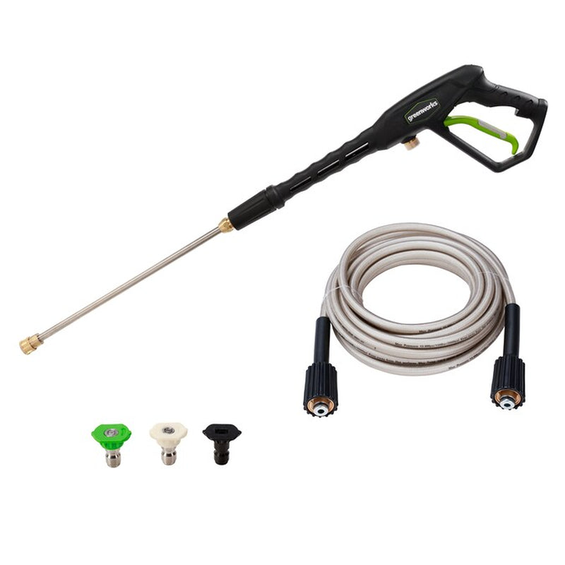 2000-PSI 1.1-GPM Cold Water Electric Pressure Washer-In with 3 Spray Tips