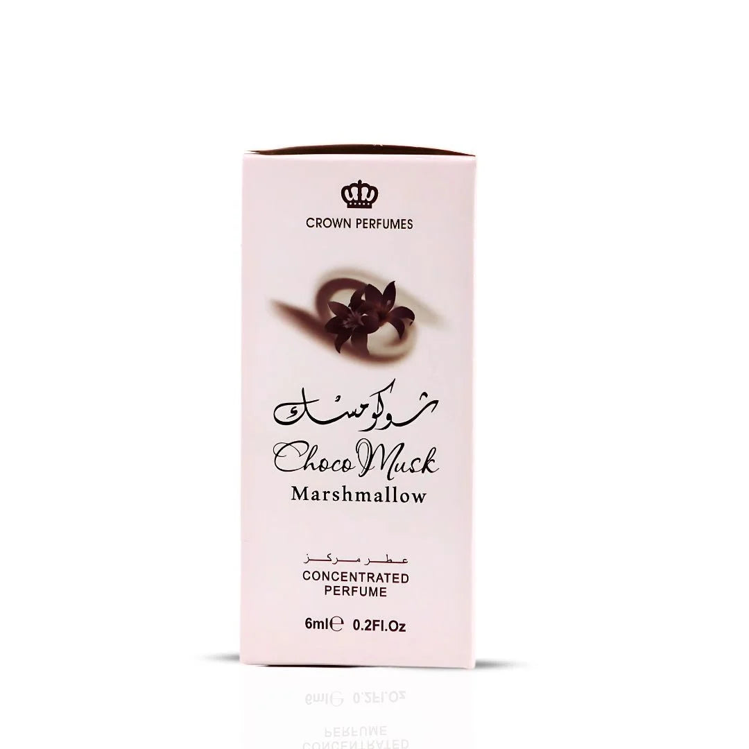 Choco Musk Marshmallow Perfume Oil CPO 6ML (0.2 OZ) by | Strawberry Stuffed Marshmallows, Dusted with Cocoa Kisses