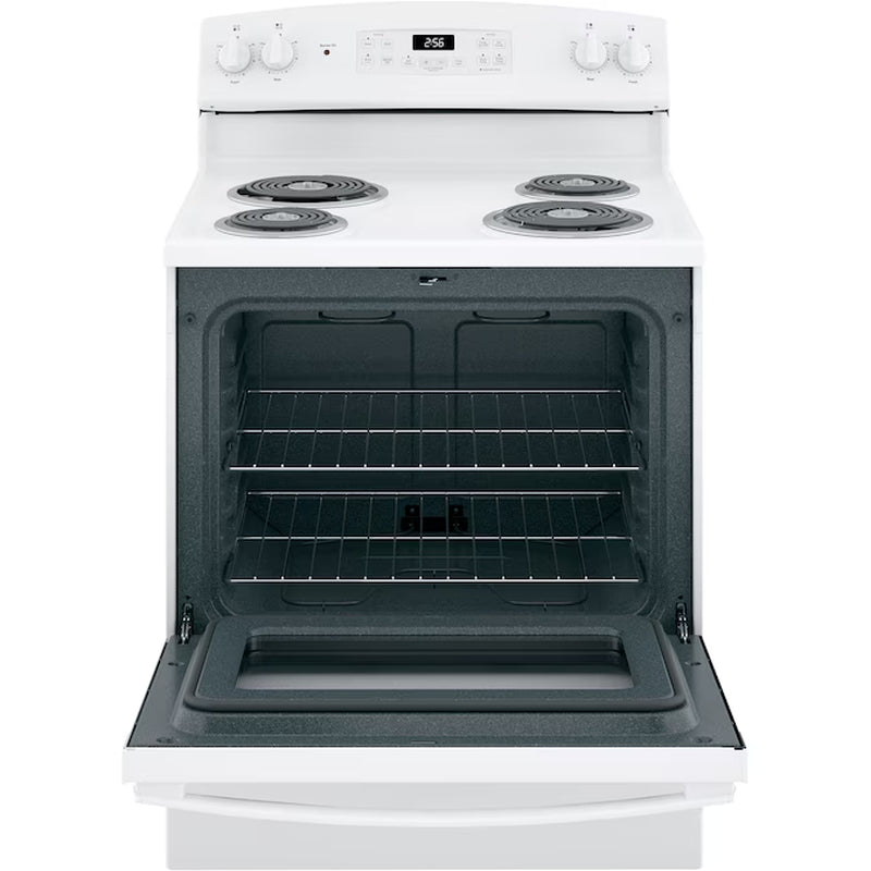 30-In 4 Burners 5.0-Cu Ft Freestanding Electric Ran ( White )