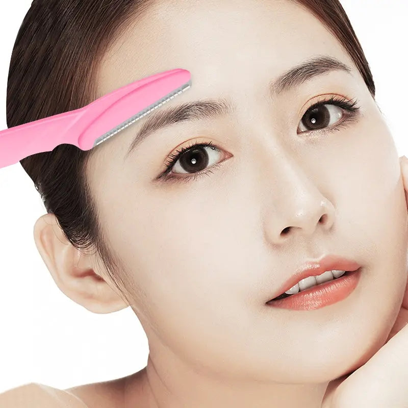 3-Piece Eyebrow Razors & Trimmers: Get Perfectly Shaped Eyebrows & Face Hair Removal in One Step!