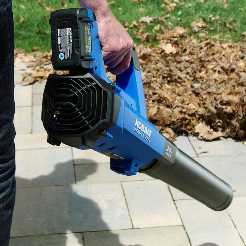 24-Volt Cordless Battery String Trimmer and Leaf Blower and 4 Ah (Battery Included) (Charger Included)