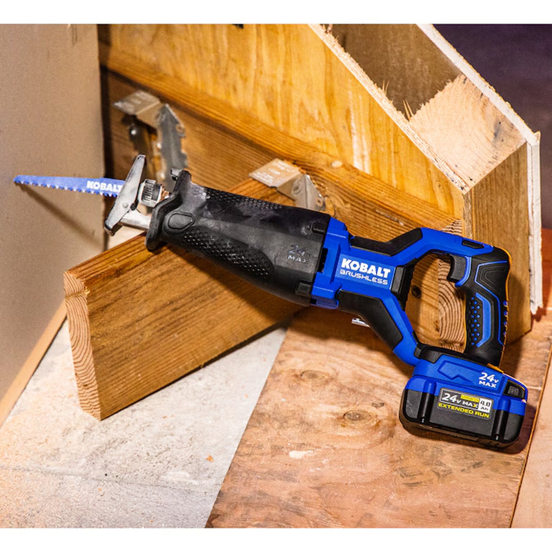 24-Volt Variable Speed Brushless Cordless Reciprocating Saw