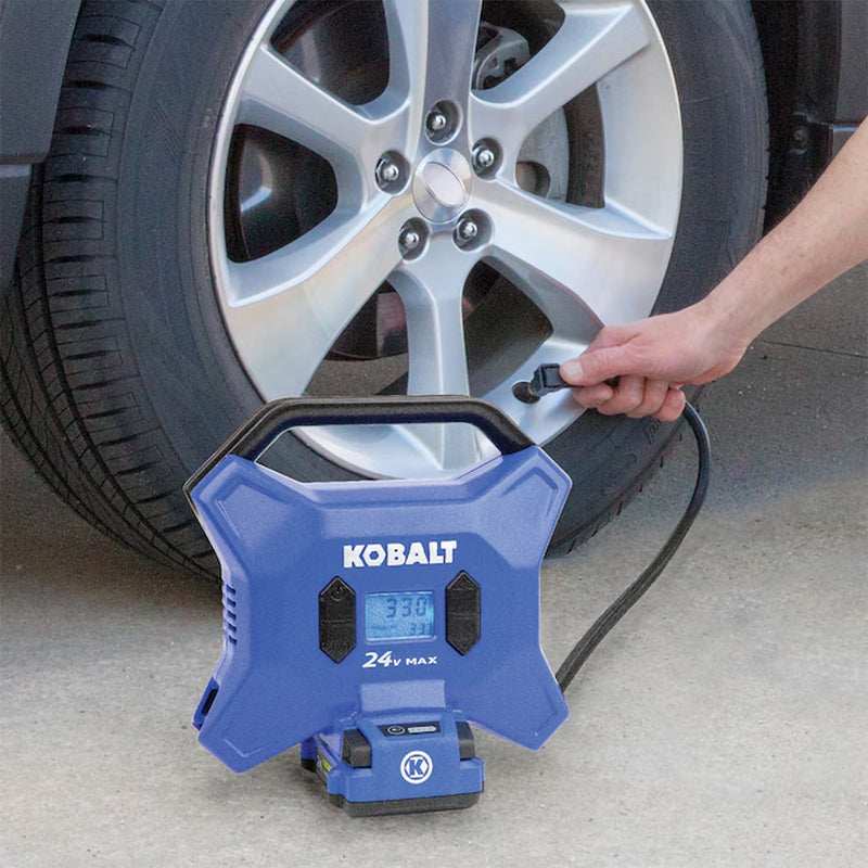 Cordless High Pressure 24-Volt Li-Ion Air Inflator (Power Source: Battery )