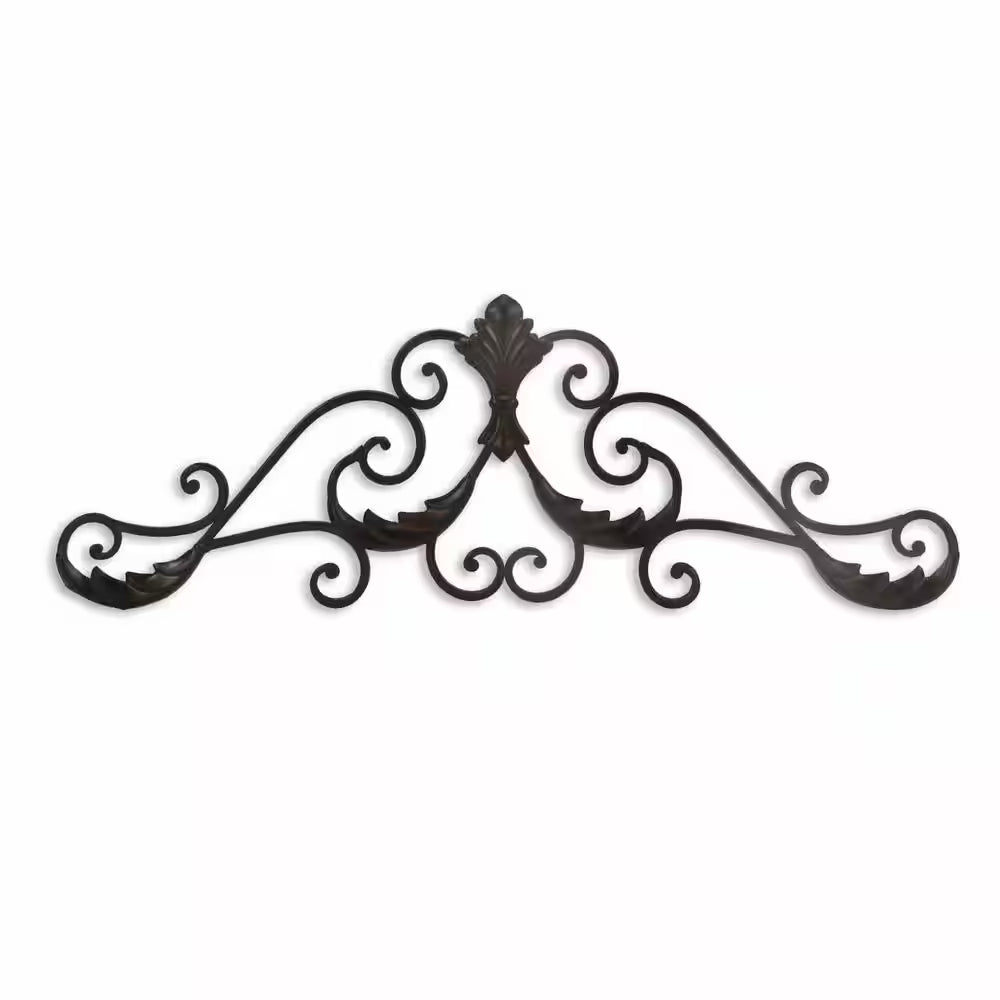 Victoria 31.5 in Brown Curved Rustic Hanging Wall Decor