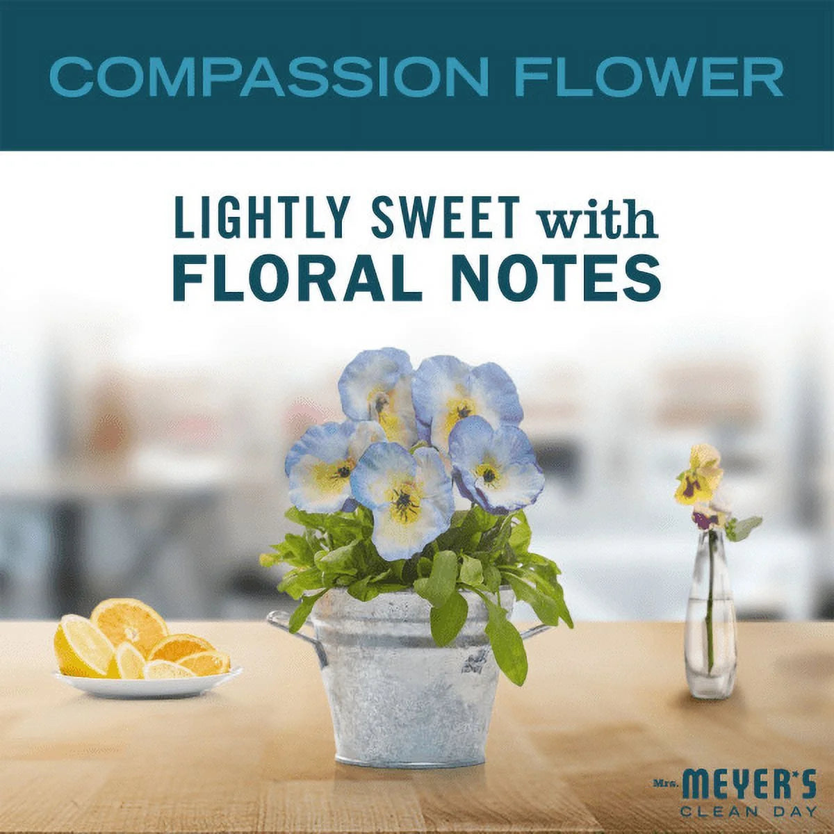 Mrs. Meyer’S Clean Day Liquid Hand Soap, Compassion Flower, 12.5 OZ (Pack of 4)