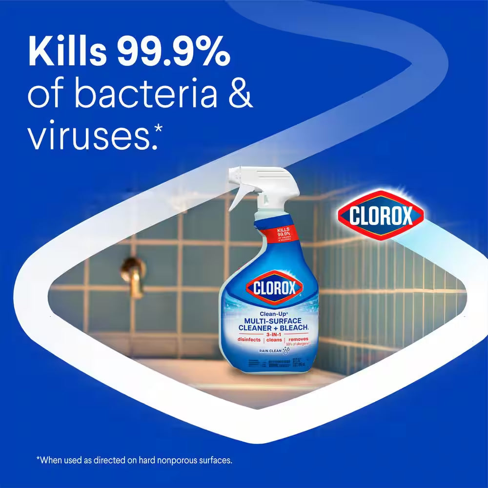 Clean-Up 32 Oz. Rain Clean Scent All-Purpose Cleaner with Bleach Spray