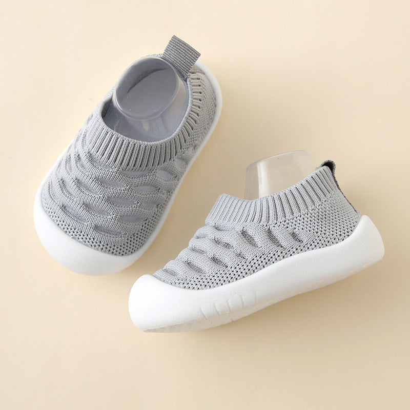Summer breathable baby and children's shoes, soft-soled walking shoes for children, indoor floor shoes for toddlers