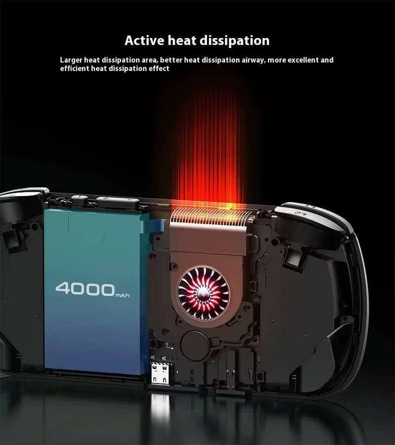 RP MINI V2 Handheld Game Console 3.92" AMOLED Screen 4000Mah Hall Effect Joystick SD865 Game Console