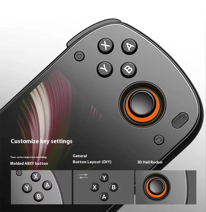 RP MINI V2 Handheld Game Console 3.92" AMOLED Screen 4000Mah Hall Effect Joystick SD865 Game Console