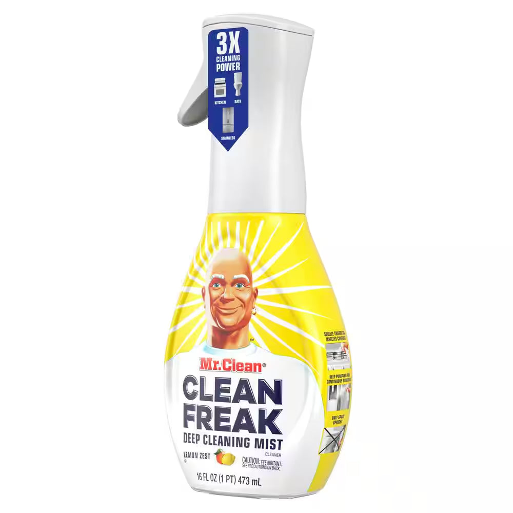 16 Oz. Lemon Zest Scent Clean Freak Deep Cleaning Mist Starter Kit All-Purpose Cleaner Spray (2-Pack)