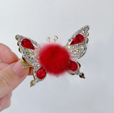 Jewel Entrusted Butterfly Pendant – Elegant Symbol of Transformation