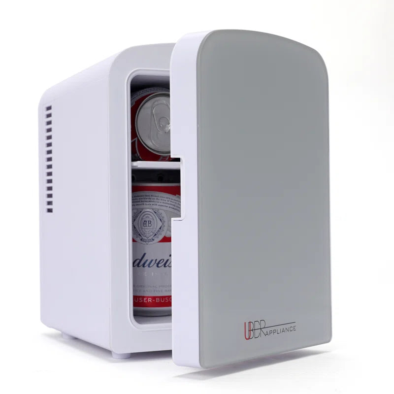 0.14 Cubic Feet Portable Freestanding Mini Fridge