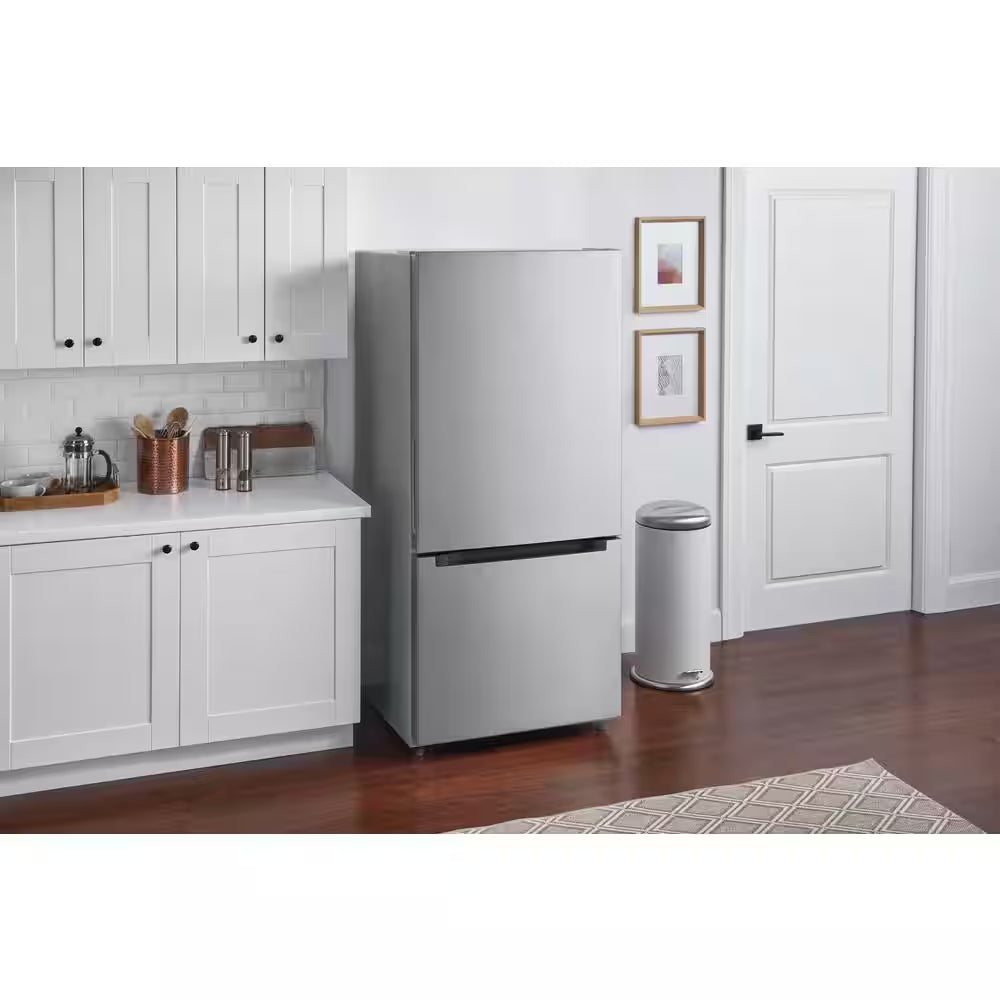 18.7 Cu. Ft. Bottom Freezer Refrigerator in Stainless Steel