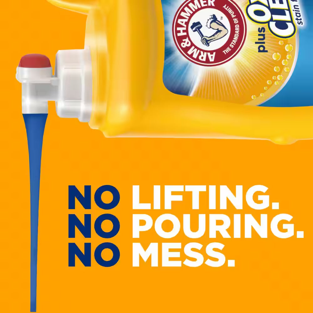 Fresh Scent plus Oxiclean Liquid Laundry Detergent, 128-Loads, 166.5 Fl.Oz.